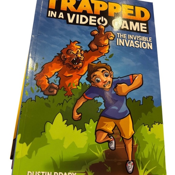Trapped in a Video Game Series by Dustin Brady – 5 Book Set - Picture 3 of 6